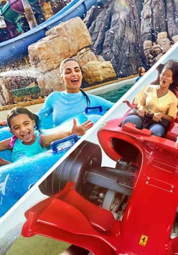 Visit 3 Amusement Parks on Yas Island