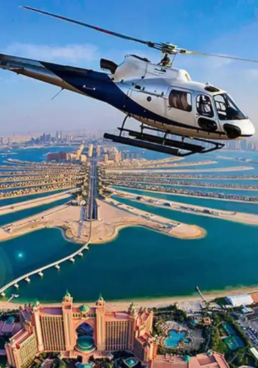 Helicopter Ride from Palm Jumeirah: Falcon Fun Helicopter Ride from Palm Jumeirah: Falcon Fun
