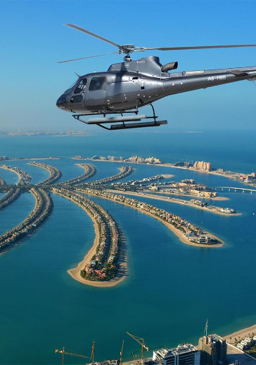 Helicopter Ride: 17-Min Tour of The Palm and Atlantis Private Flight