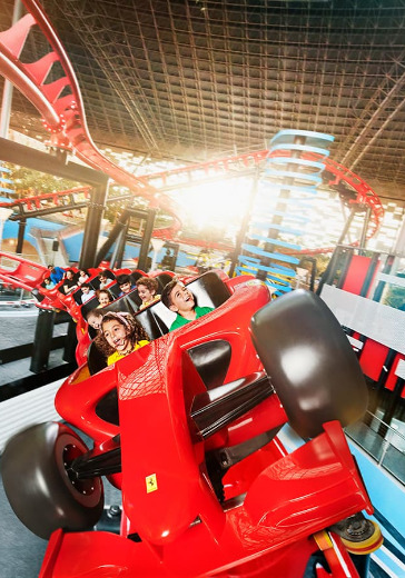 Ferrari World Visit + Shuttle Service